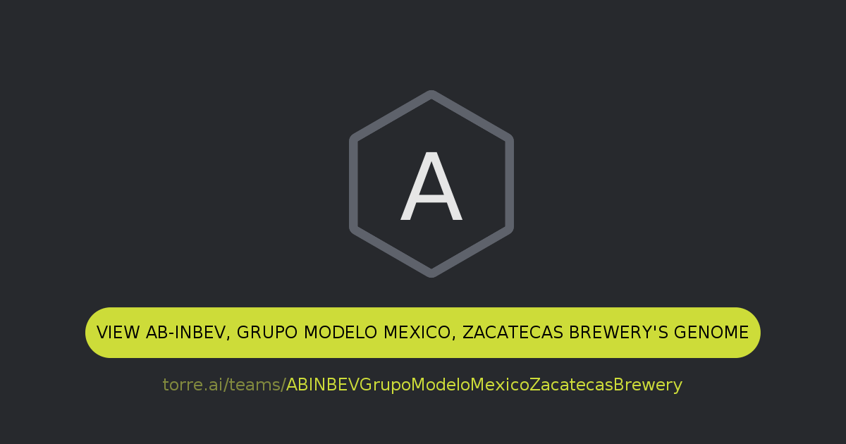 ABINBEV, Grupo Modelo Mexico, Zacatecas Brewery Torre