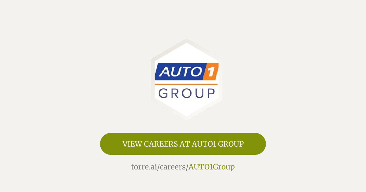 Careers at AUTO1 Group | Torre.ai