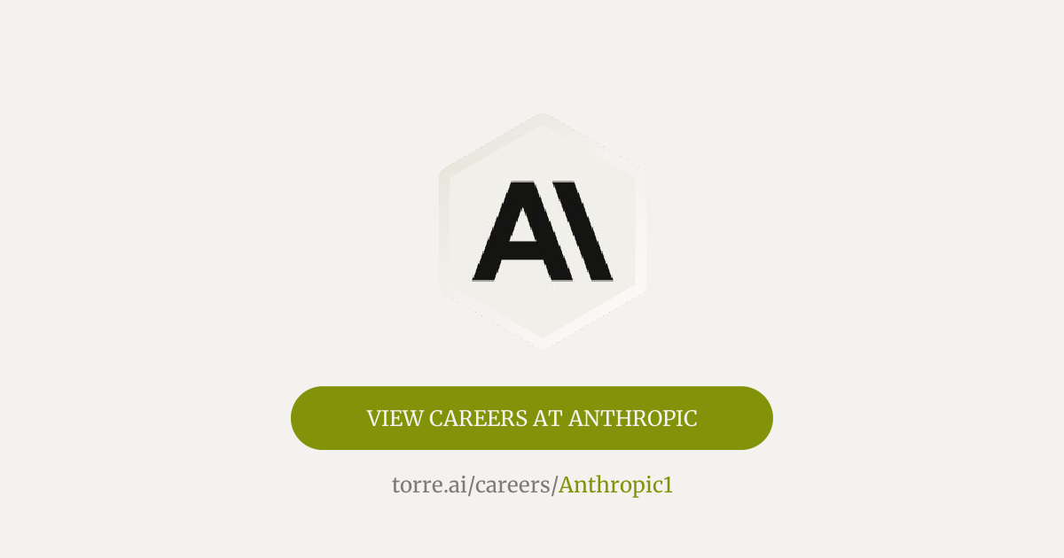 Careers at Anthropic | Torre.ai