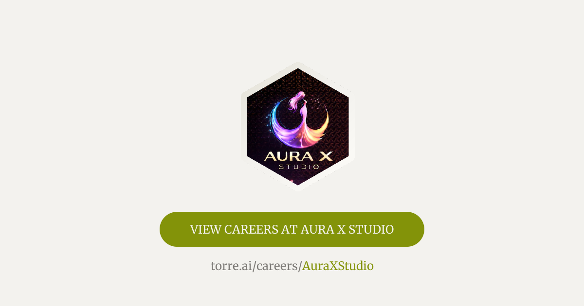 Careers at Aura X Studio | Torre.ai