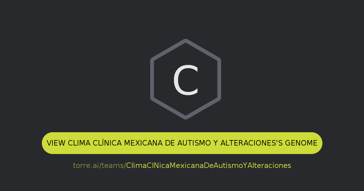 Clima Clínica Mexicana de Autismo y Alteraciones | Torre