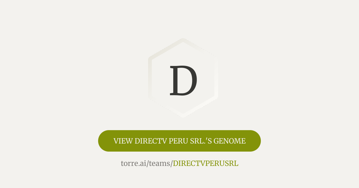 Directv peru srl torre