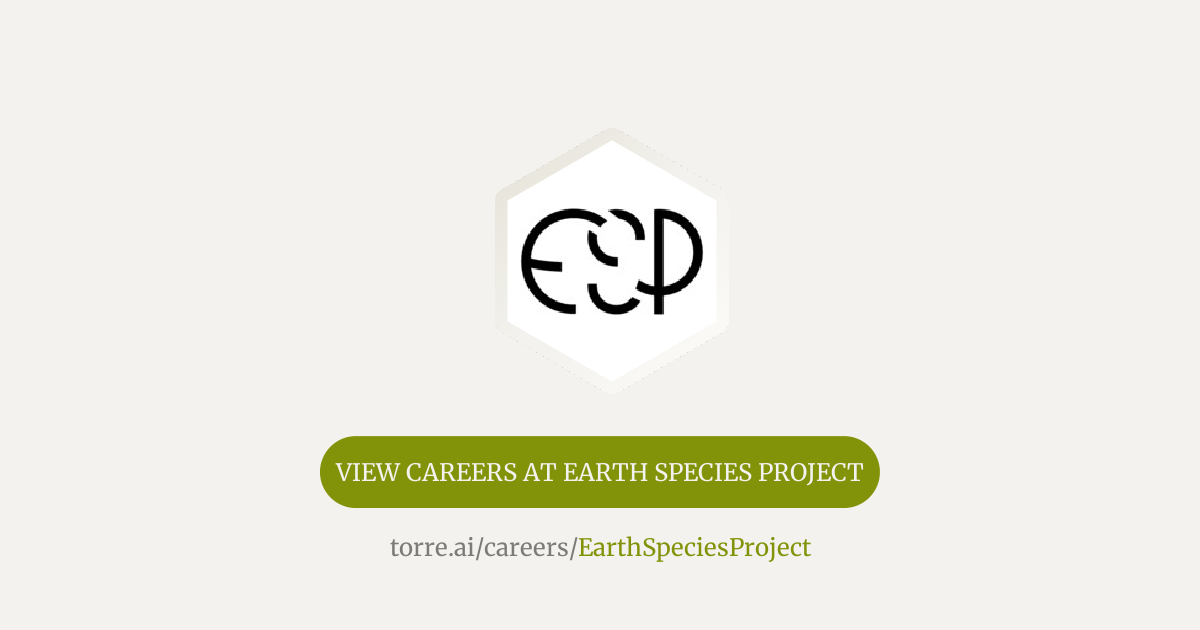 Careers at Earth Species Project | Torre.ai