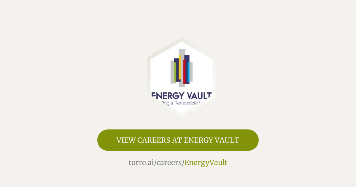 Careers at Energy Vault | Torre.ai