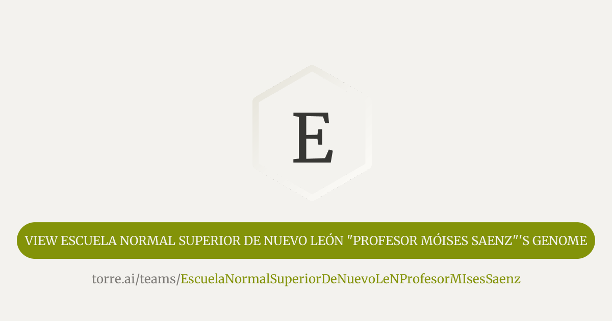 Escuela Normal Superior de Nuevo León 