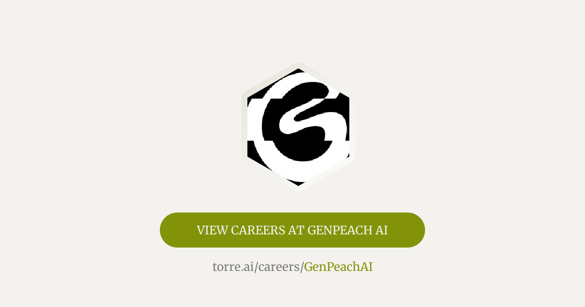 Careers at GenPeach AI | Torre.ai