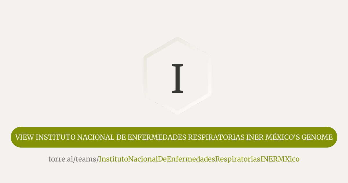 Instituto Nacional de Enfermedades Respiratorias INER México | Torre