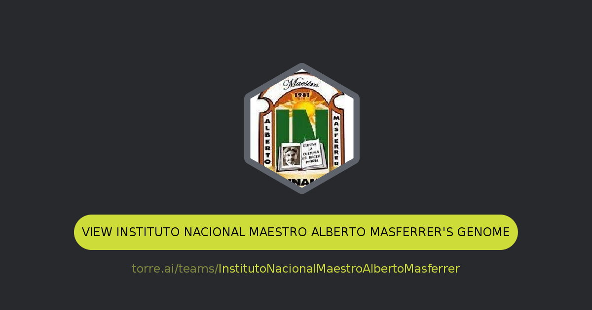 Instituto Nacional Maestro Alberto Masferrer | Torre