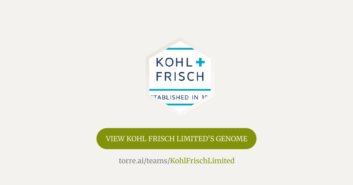 Kohl Frisch Limited | Torre