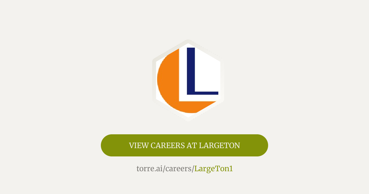 Careers at LargeTon | Torre.ai