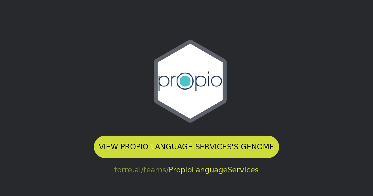 Propio Language Services | Torre