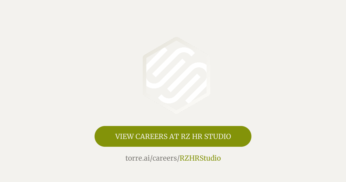 Careers at RZ HR Studio | Torre.ai