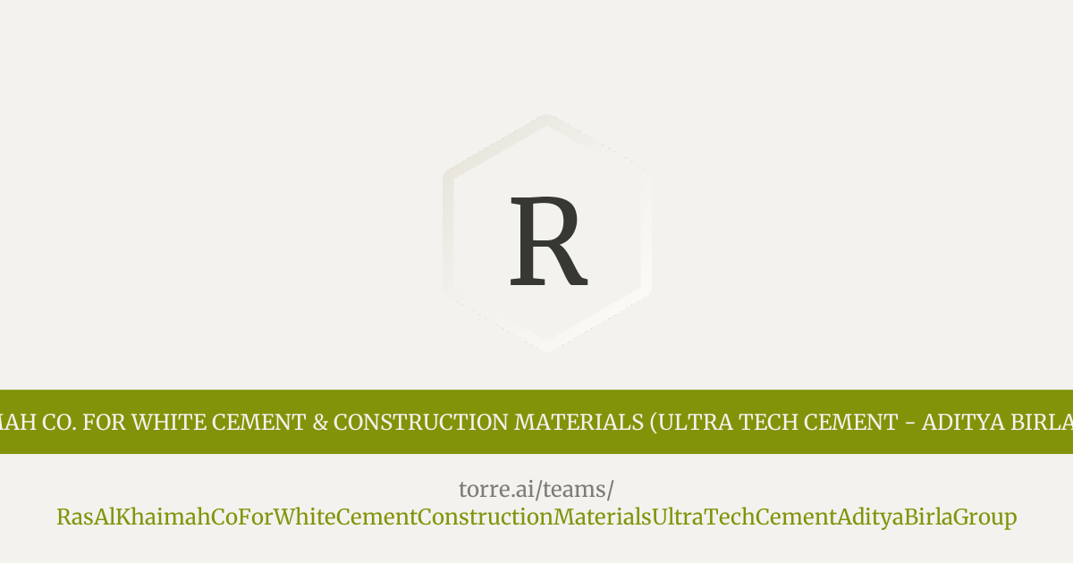 Ras Al Khaimah Co. for White Cement & Construction Materials (Ultra ...