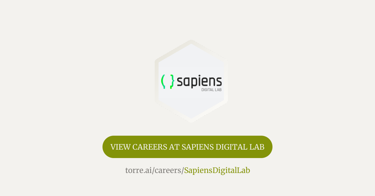 Careers at Sapiens Digital Lab | Torre.ai