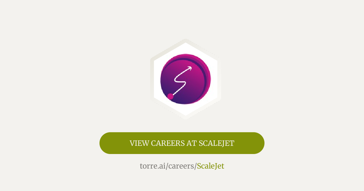 Careers at ScaleJet | Torre.ai