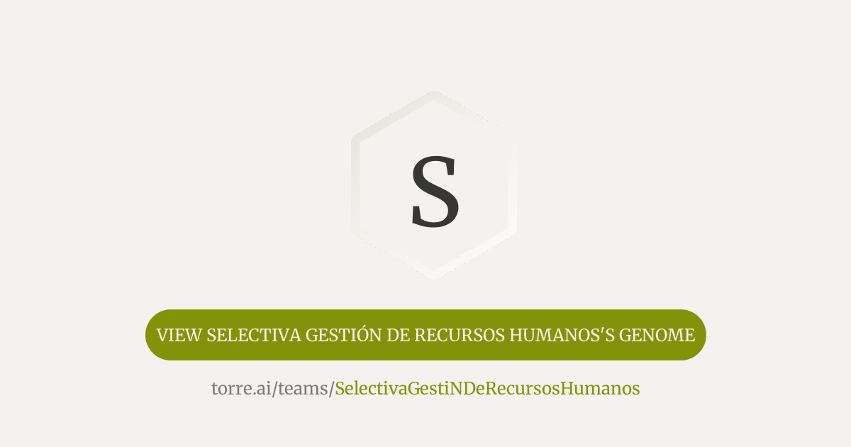 Selectiva Gestión de Recursos Humanos | Torre