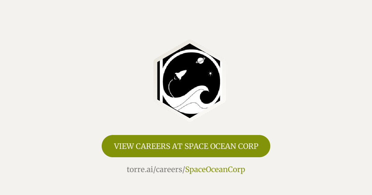 Careers at Space Ocean Corp | Torre.ai