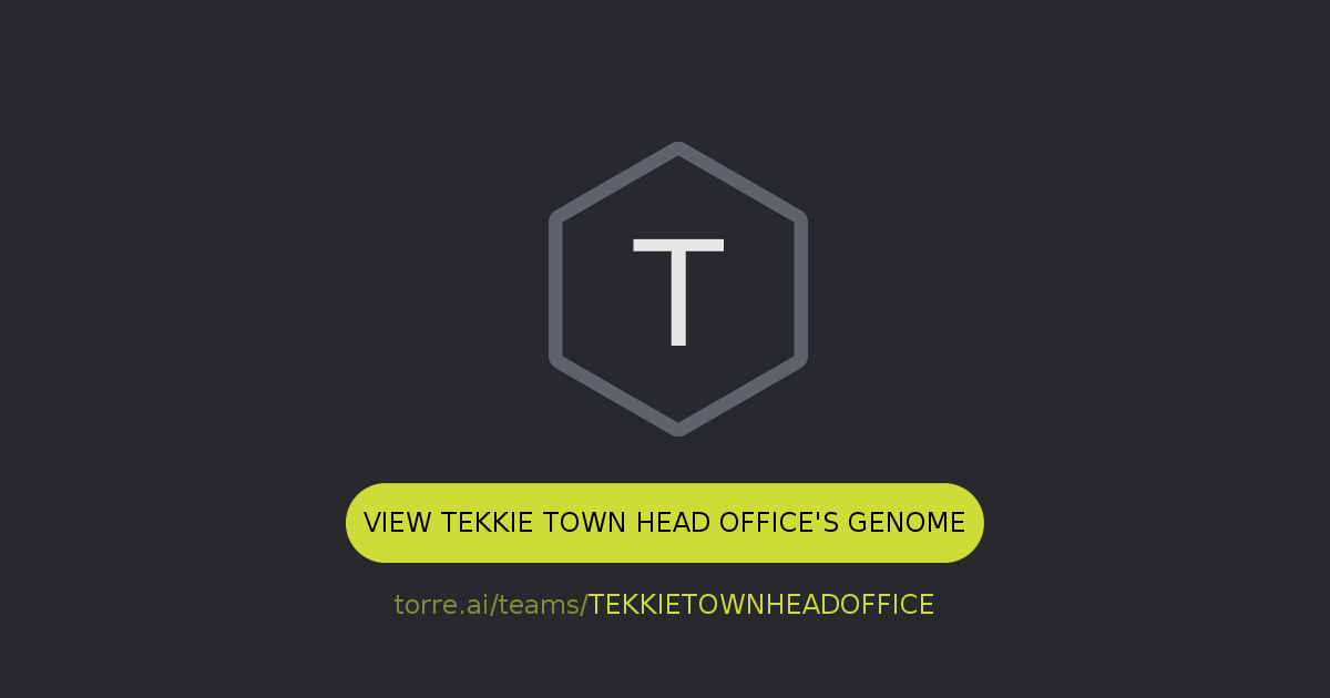 TEKKIE TOWN HEAD OFFICE Torre