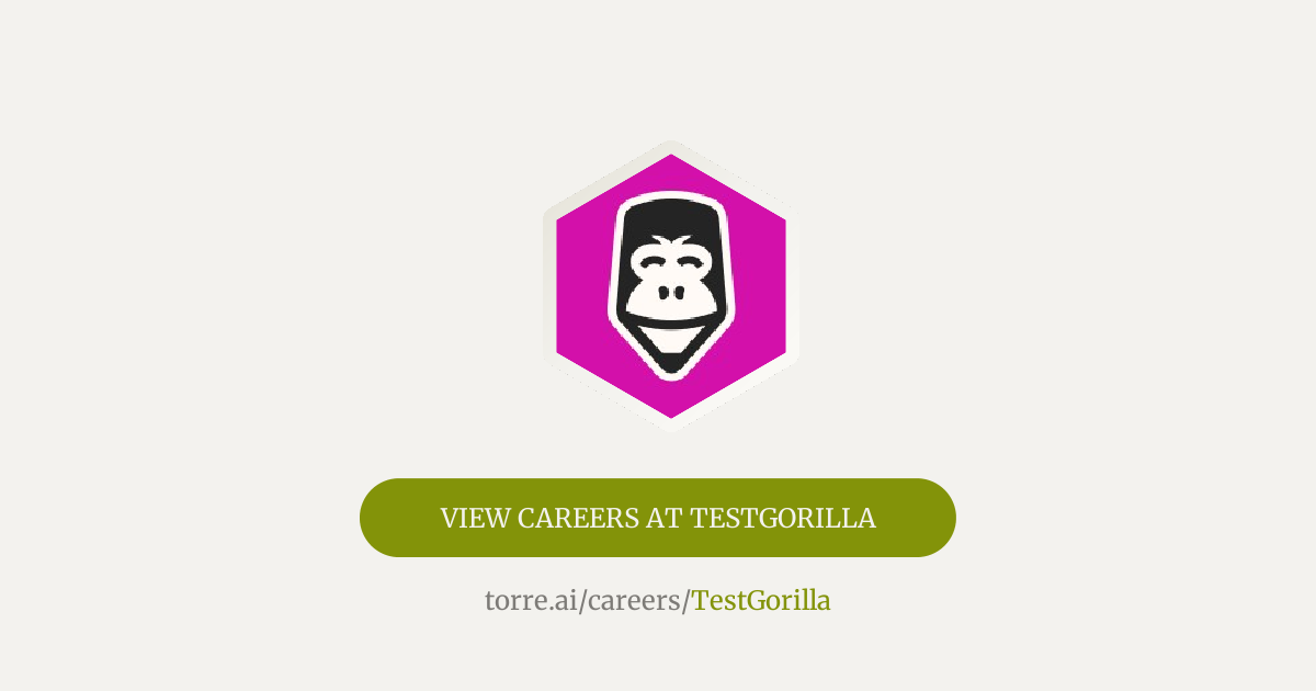 Careers at TestGorilla | Torre.ai