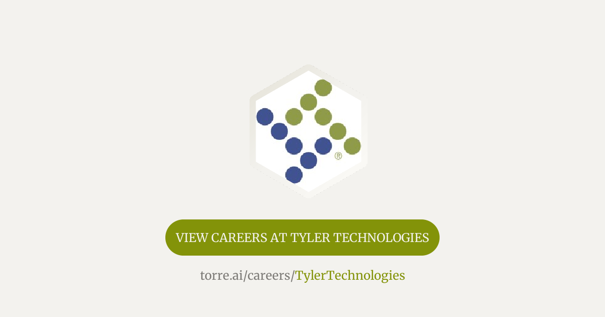 Careers at Tyler Technologies | Torre.ai