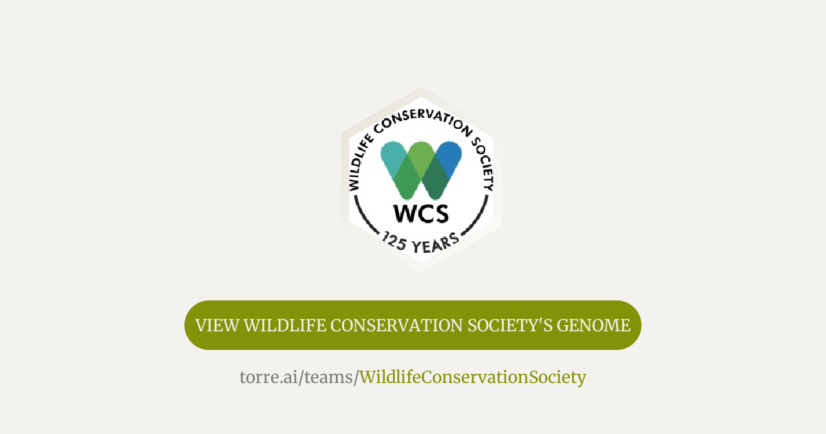 Wildlife Conservation Society | Torre