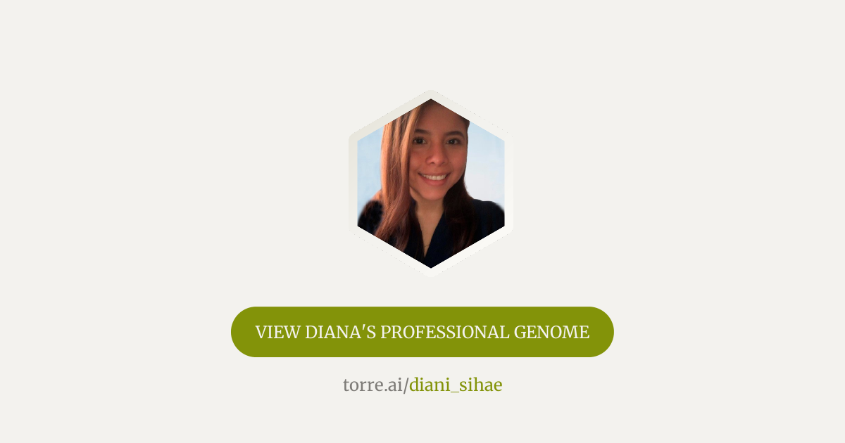 Diana Alfonzo MIM, International business management engineer | Torre.ai