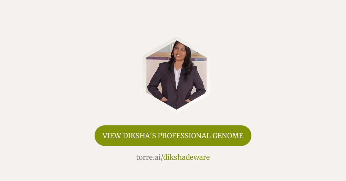 Diksha Deware | Torre.ai
