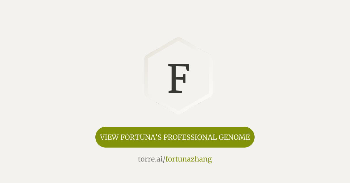 Fortuna Zhang Data Scientist | Torre.ai