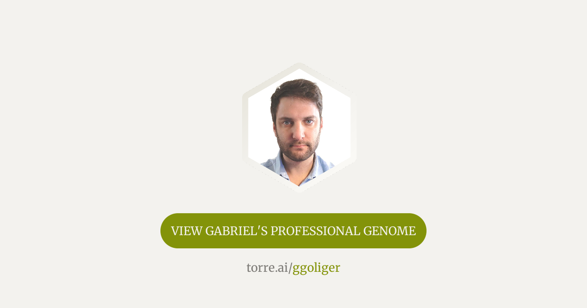 Gabriel Goliger FULL STACK DEVELOPER JAVASCRIPT | Torre.ai