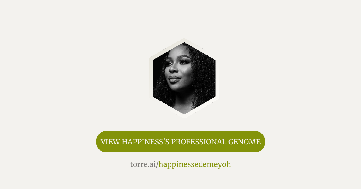 Happiness Edem Eyoh | Torre.ai