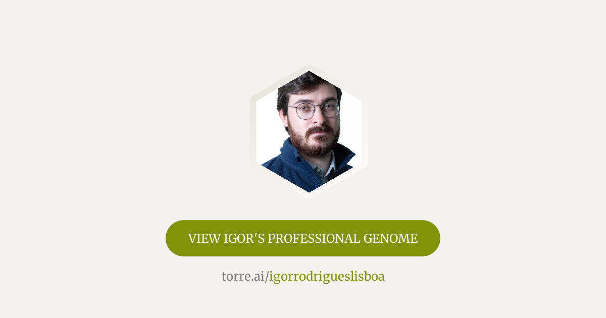 Igor Rodrigues Lisbôa Full Stack Developer | Torre.ai