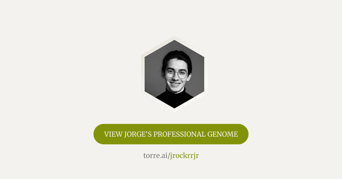 Jorge Armando Rojas Rincon Architectural Designer | Torre.ai
