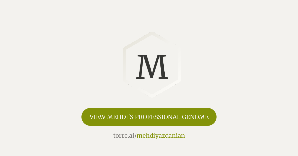 Mehdi Yazdanian | Torre.ai