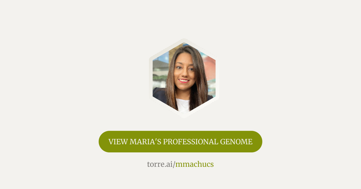 Maria Jose Machuca Sales Representative | Torre.ai