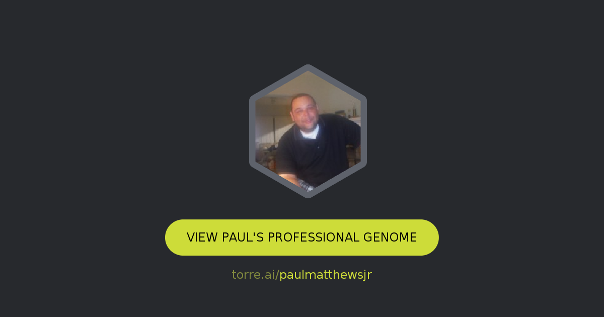 Paul Matthews Jr Torre - Paulmatthewsjr