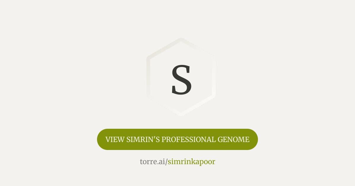 Simrin Kapoor 🏙️ EIR in PropTech | Disrupting Real Estate with Scalable ...